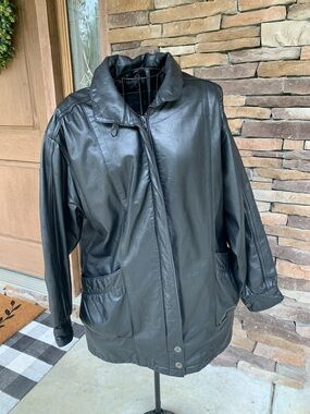 Jacqueline Ferrar Leather Jacket-Size Small (possibly)
